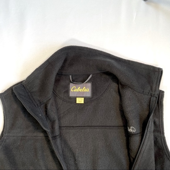 Cabela’s fleece super soft men’s vest - Picture 6 of 6